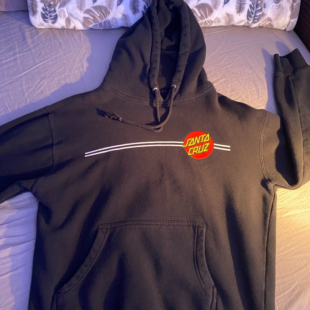 Black original Santa Cruz jacket.